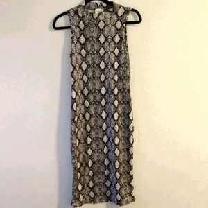 Women's Snake print Dress Size S